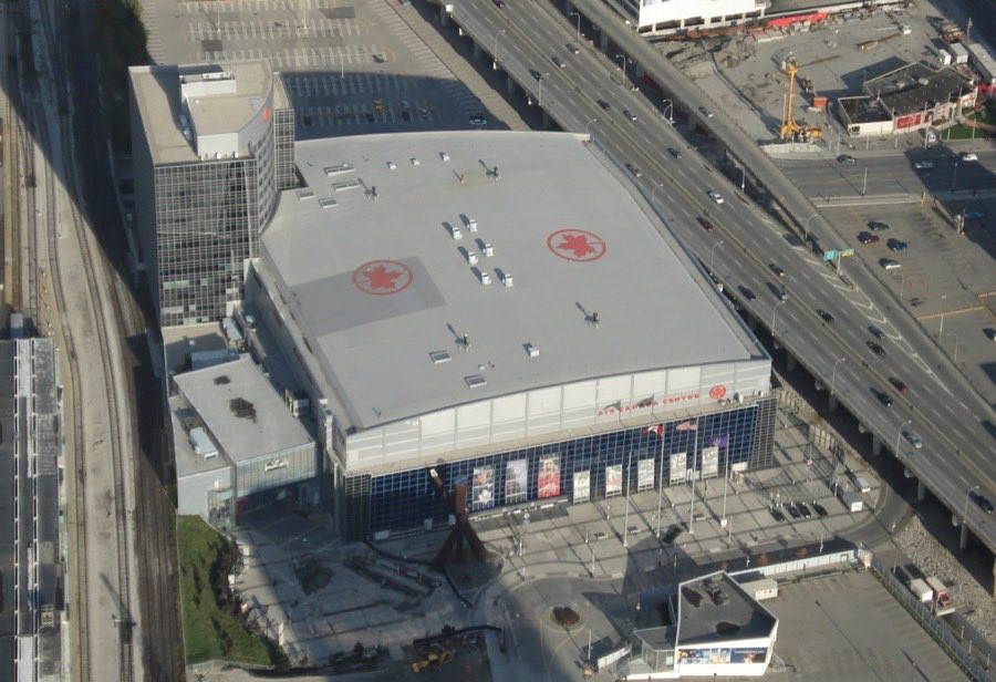 Downtown Toronto arena district — team bus rental for GTA sports clubs and tournament travel