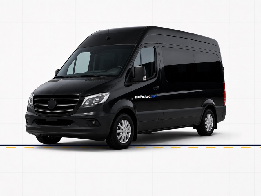 Executive Sprinter van for rent in the GTA — up to 14 passengers